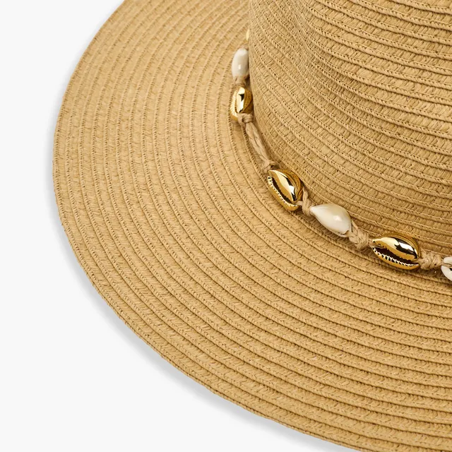 Shell Accent Straw Hat – image 5