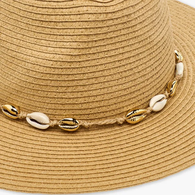 Shell Accent Straw Hat – image 7