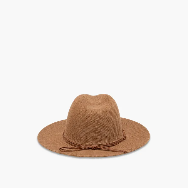 Beaded Straw Fedora Hat – image 4