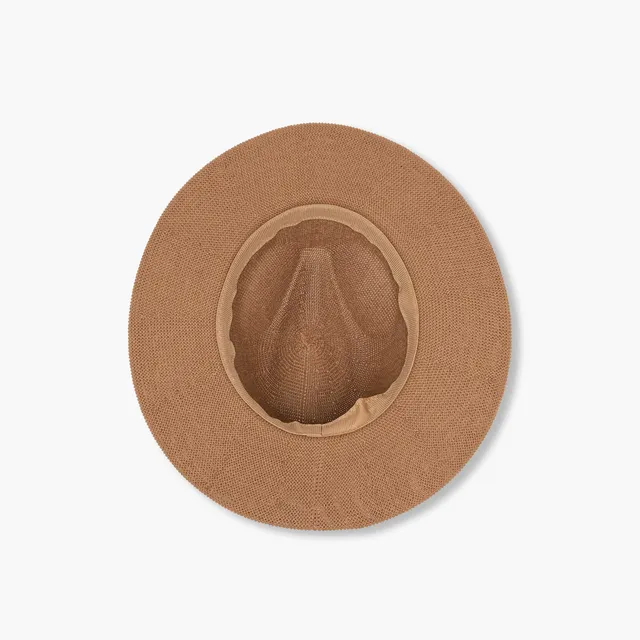 Beaded Straw Fedora Hat – image 9
