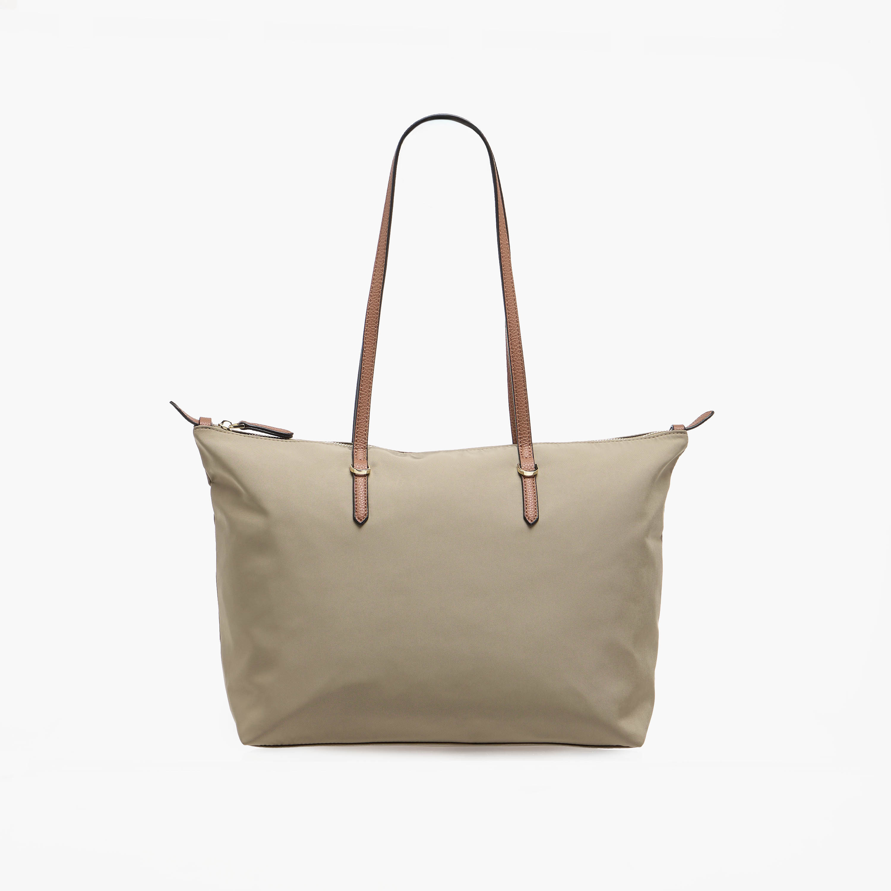Tote Bag with Contrast Handles
