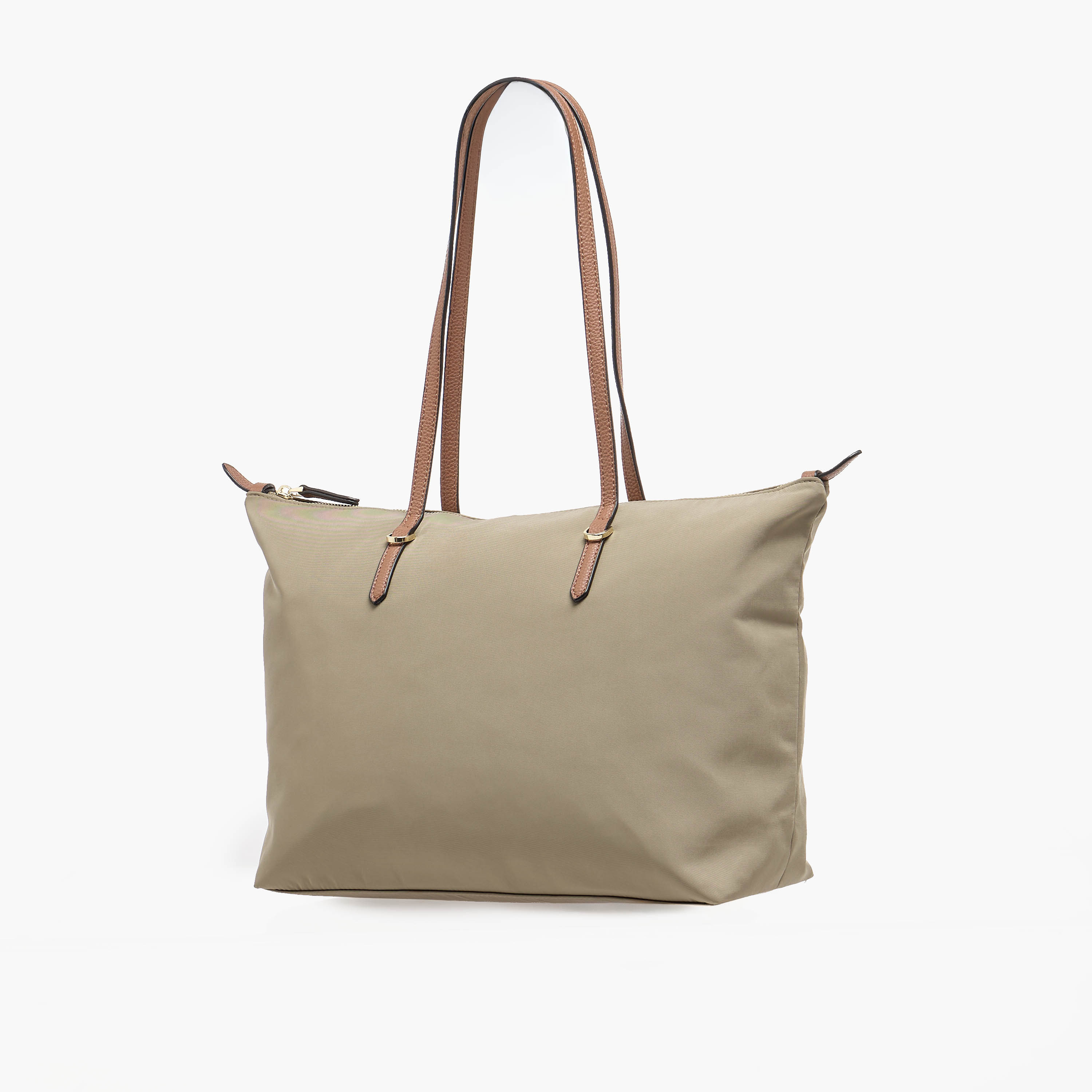 Tote Bag with Contrast Handles
