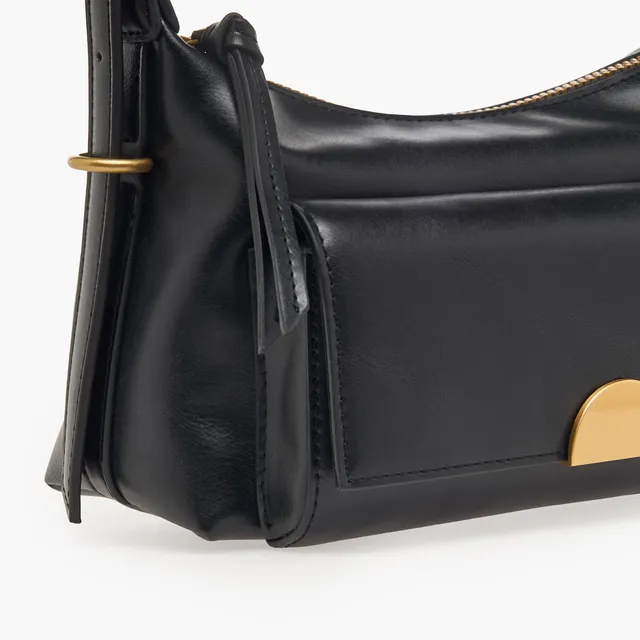Pocket Detail Shoulder Bag with Zip Closure – image 5