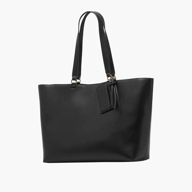 Tassel Detail Tote Bag with Button Closure – image 3