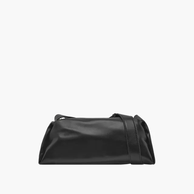 Ruched Crossbody Bag with Adjustable Strap