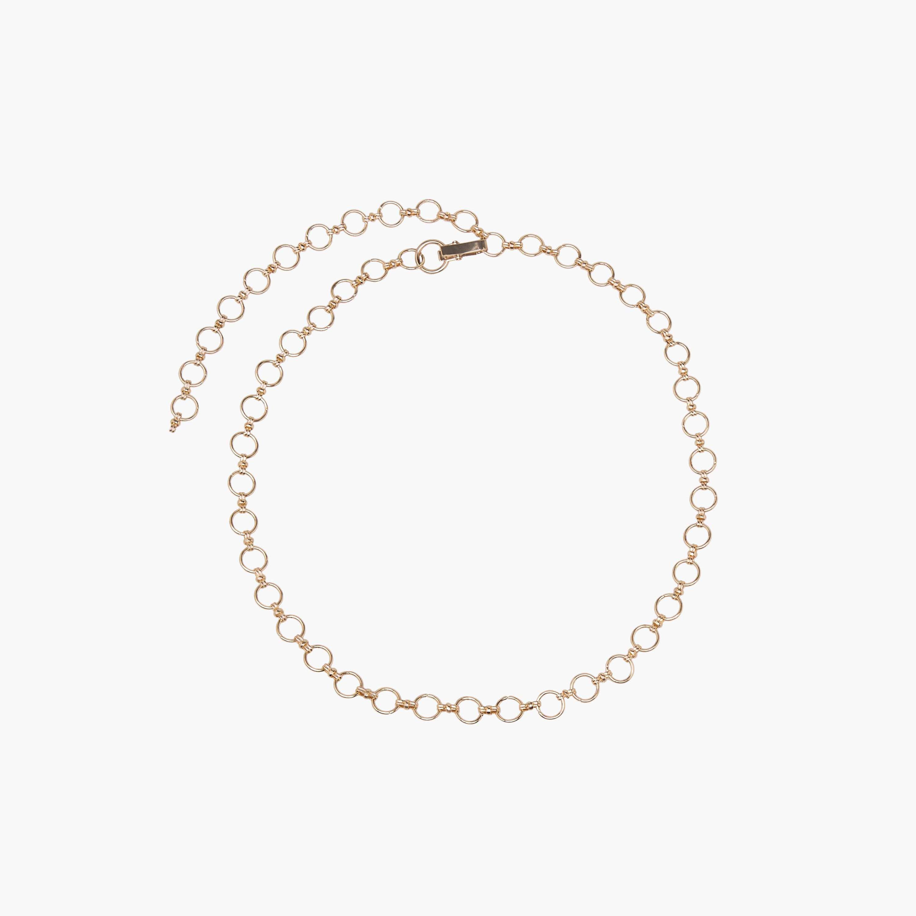 Metal Jewellery Belt with Hook Clasp