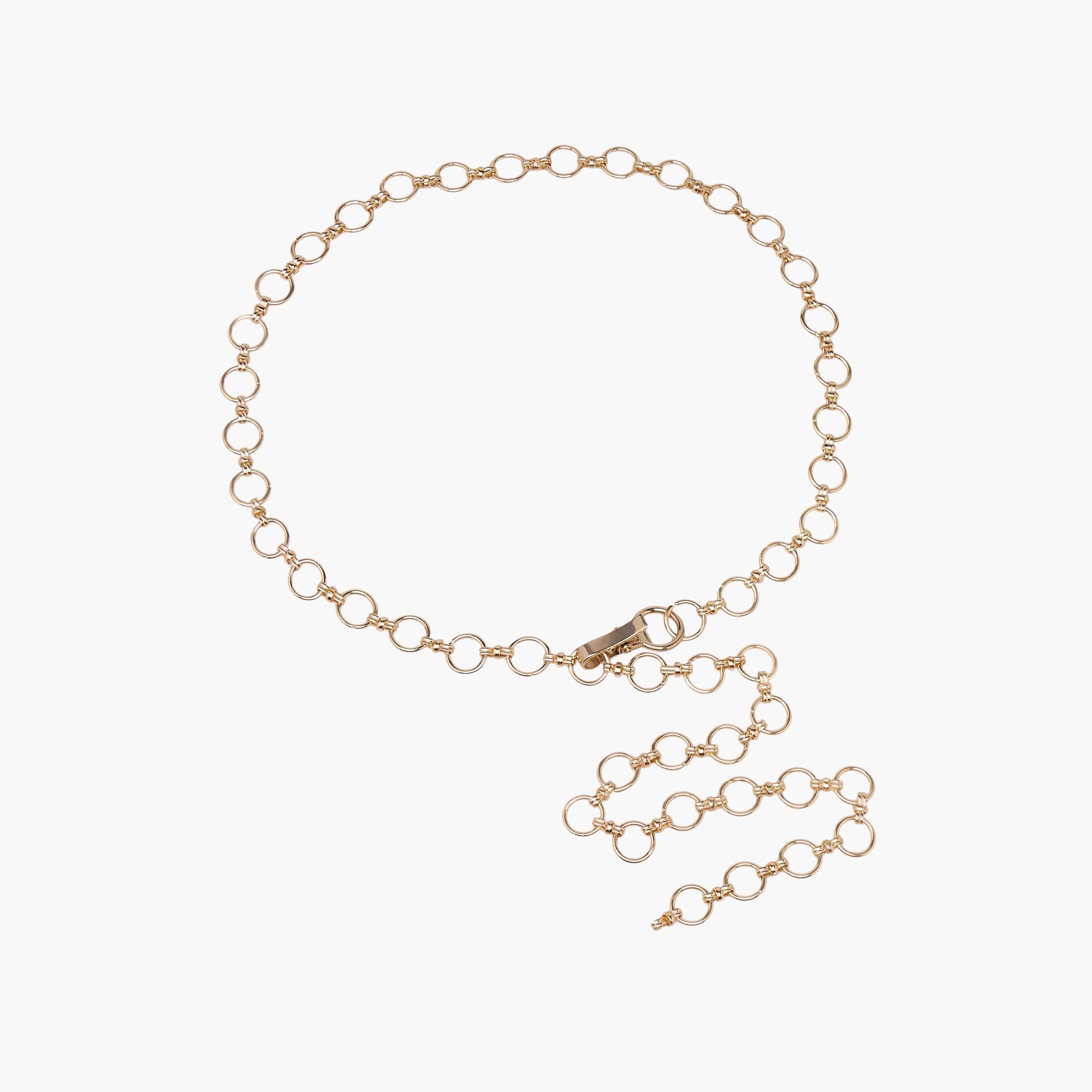 Metal Jewellery Belt with Hook Clasp