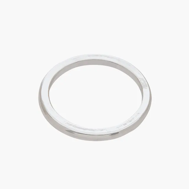 Set of 6 - Gloo Silver Tone Ring with Embellishments – image 4