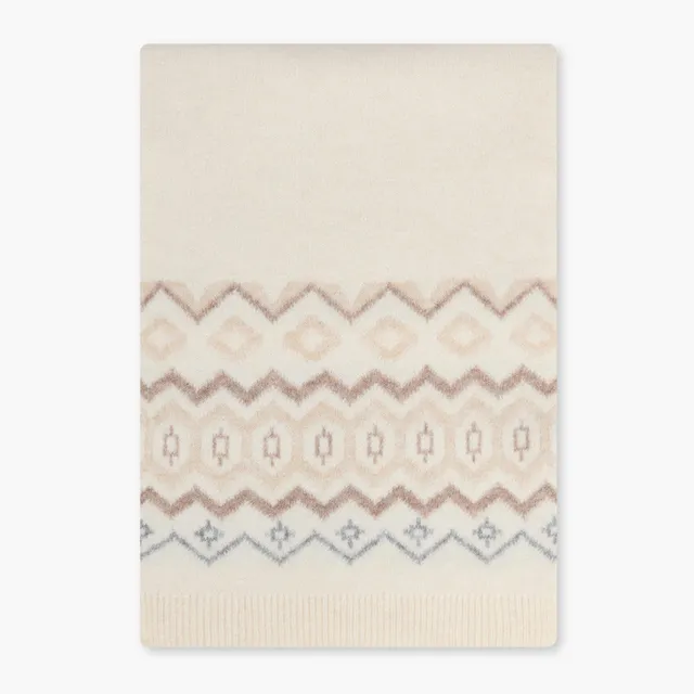 Scarf with Fair Isle Pattern – image 3