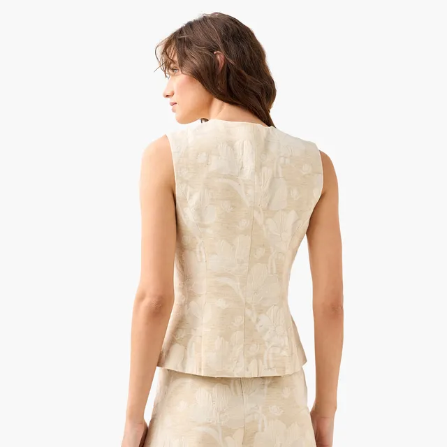 Floral Jacquard Waistcoat – image 4