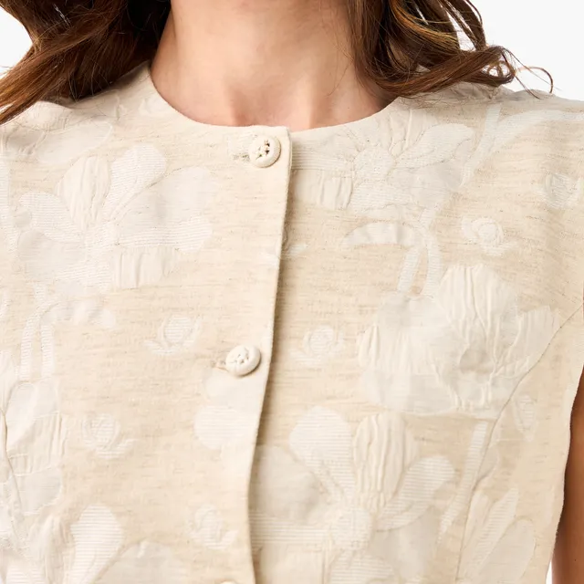 Floral Jacquard Waistcoat – image 5