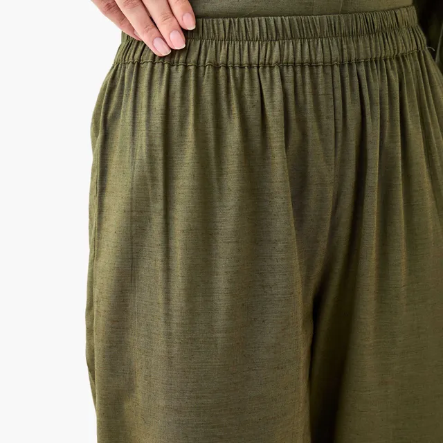 Wide Leg Flexi Waist Pants – image 5