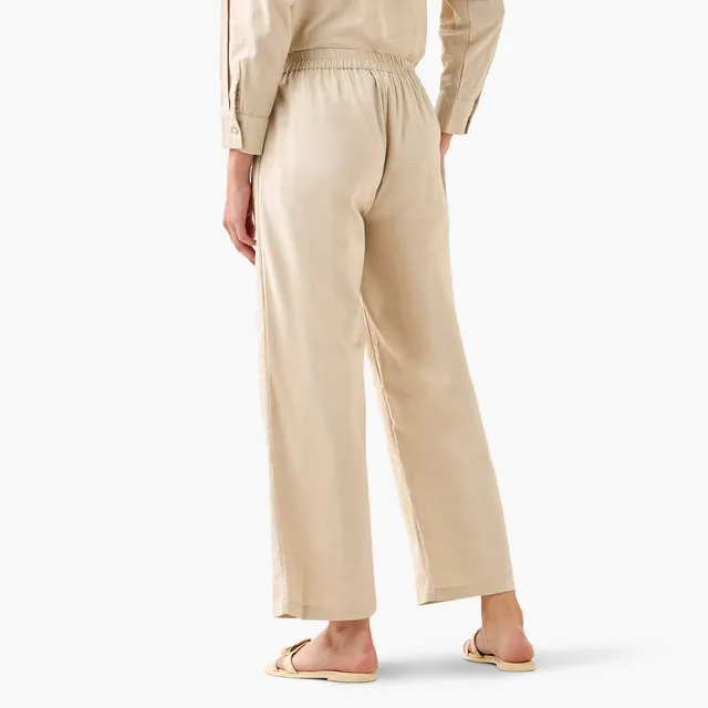 Wide Leg Flexi Waist Pants – image 4