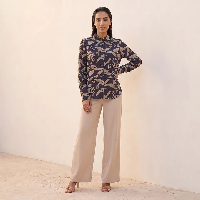 Splash Smart Wide Leg Elastic Waist Pants – image 5