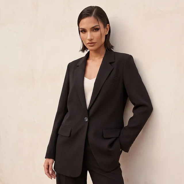 Splash Smart Blazer with Notch Lapel – image 3