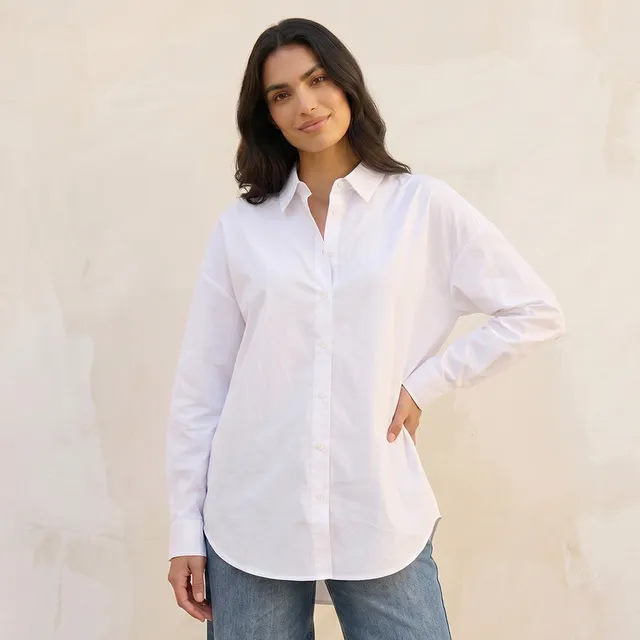Splash Smart Oversized Longline Shirt