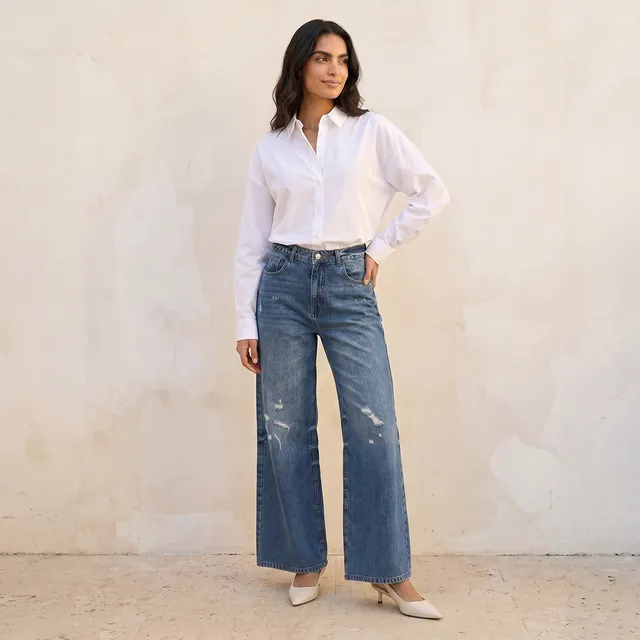 Splash Smart Oversized Longline Shirt – image 5