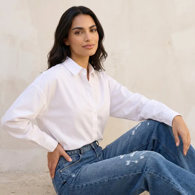 Splash Smart Oversized Longline Shirt – image 6