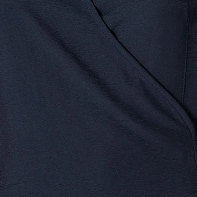 Splash Smart Textured Wrap Dress with Elasticated Waist Detail – image 2