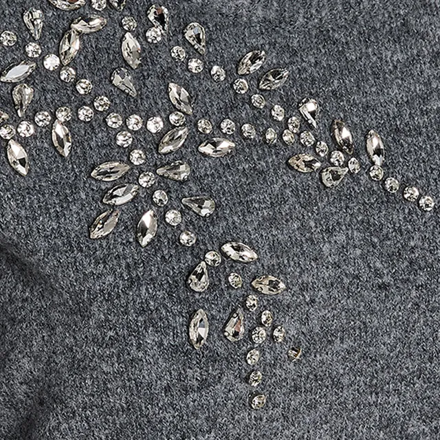Splash Smart Relaxed Fit Embellished Round Neck Sweater – image 8
