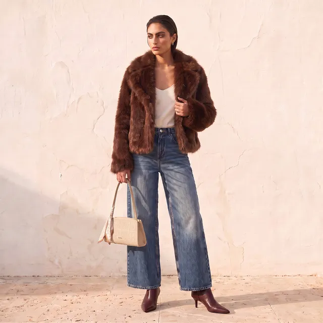 Splash Smart Jacket with Faux Fur – image 2