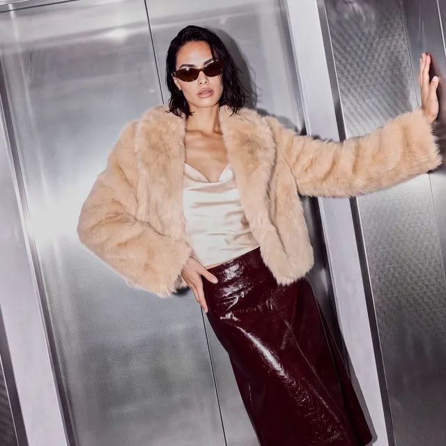 Splash Smart Jacket with Faux Fur