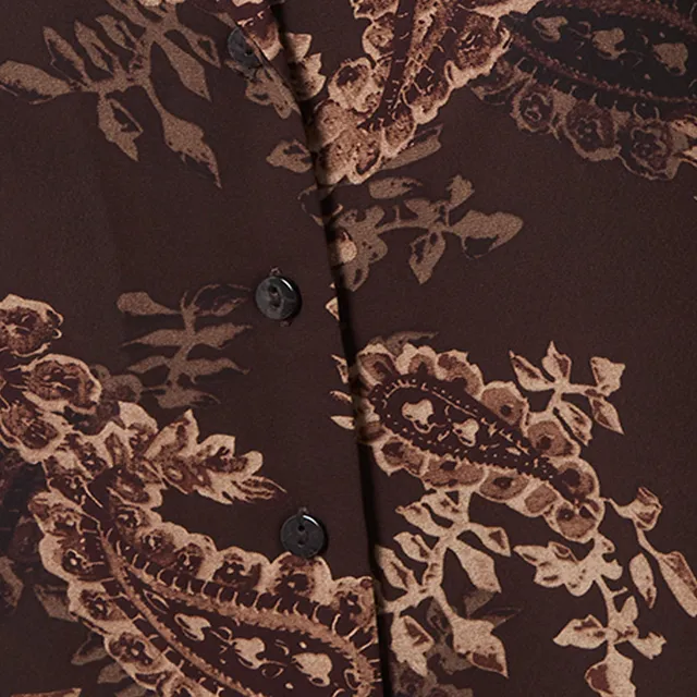 Splash Smart Shirt with Paisley Print – image 7