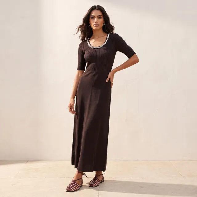 Splash Smart Maxi Dress with Embellishment – image 2