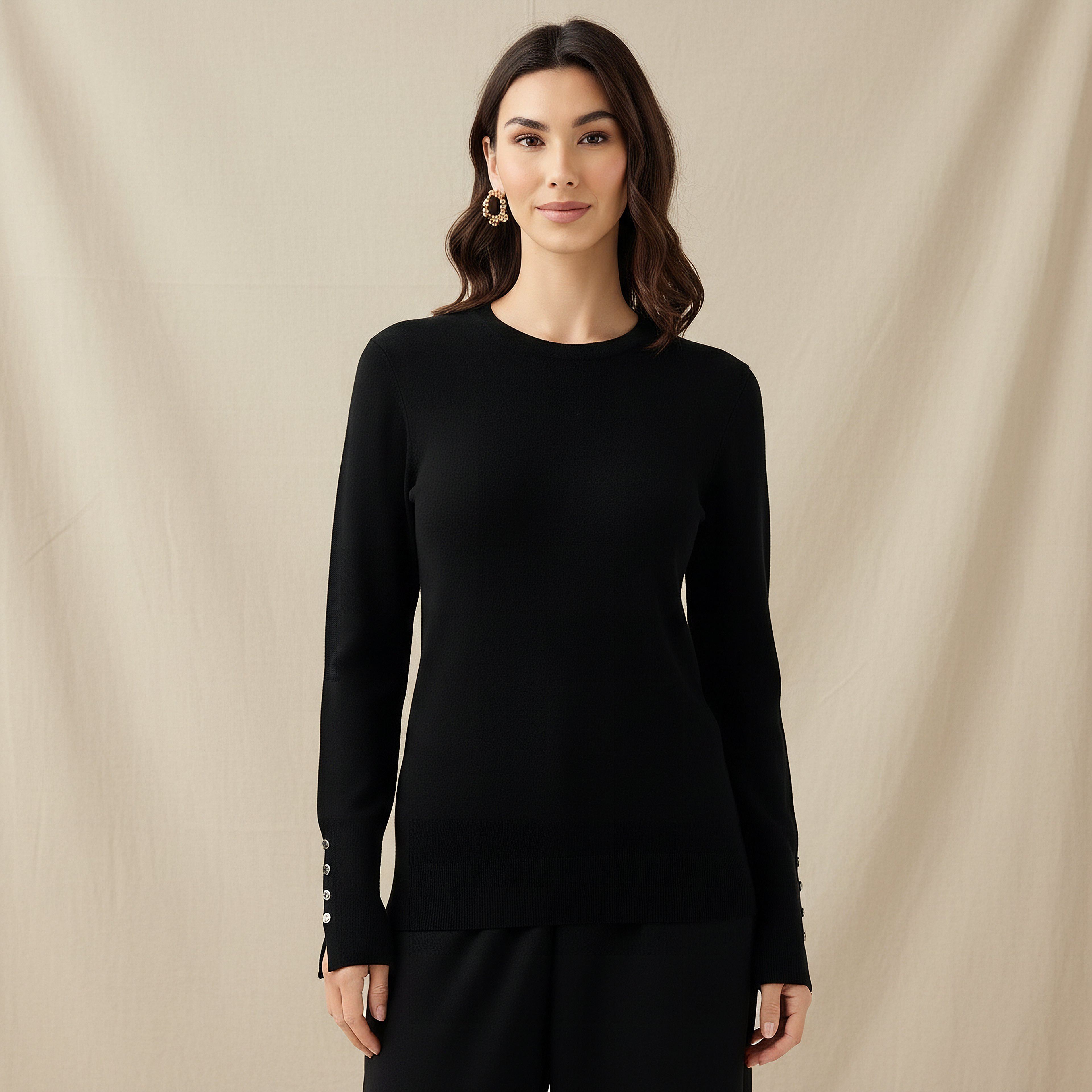 Regular Fit Crew Neck Sweater