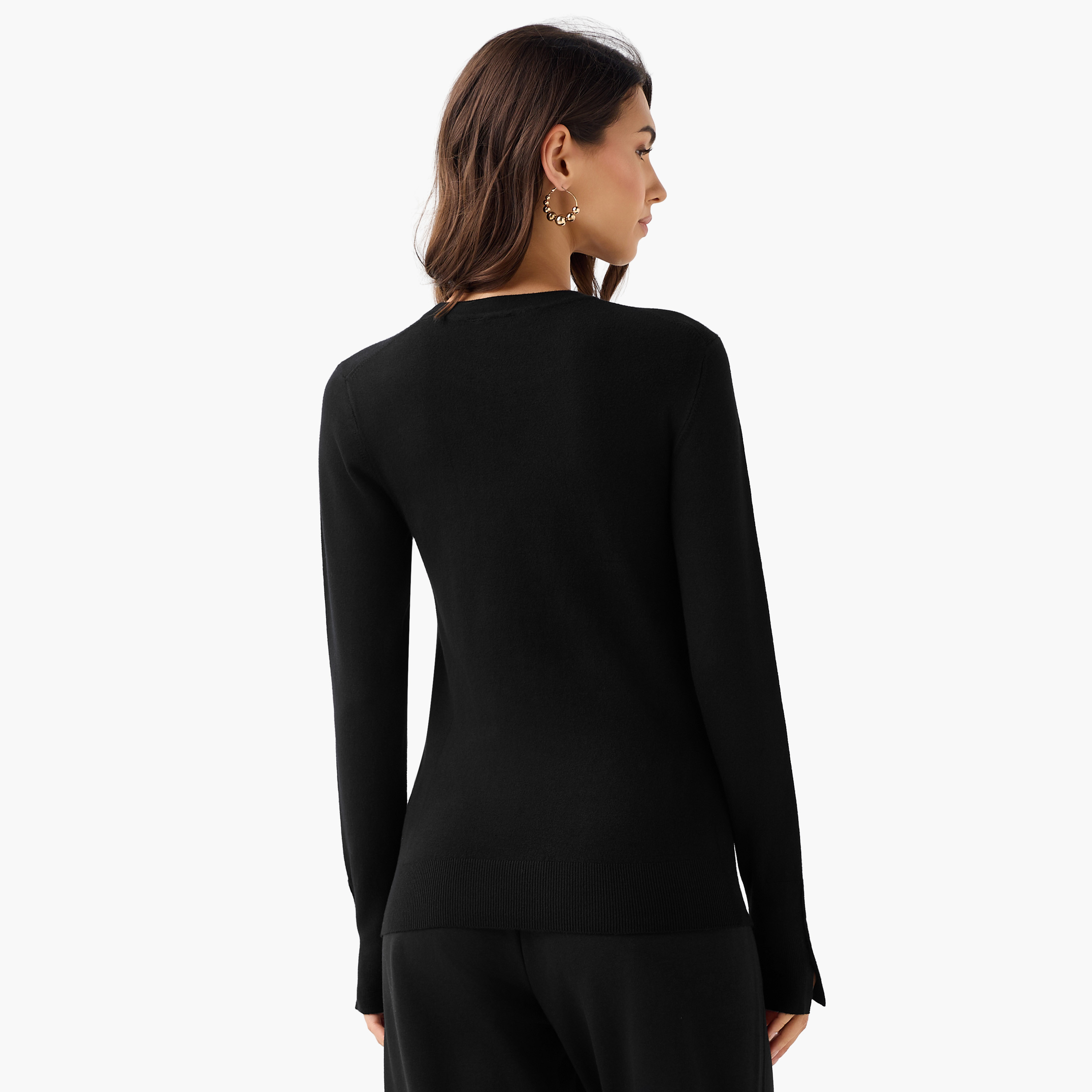 Regular Fit Crew Neck Sweater