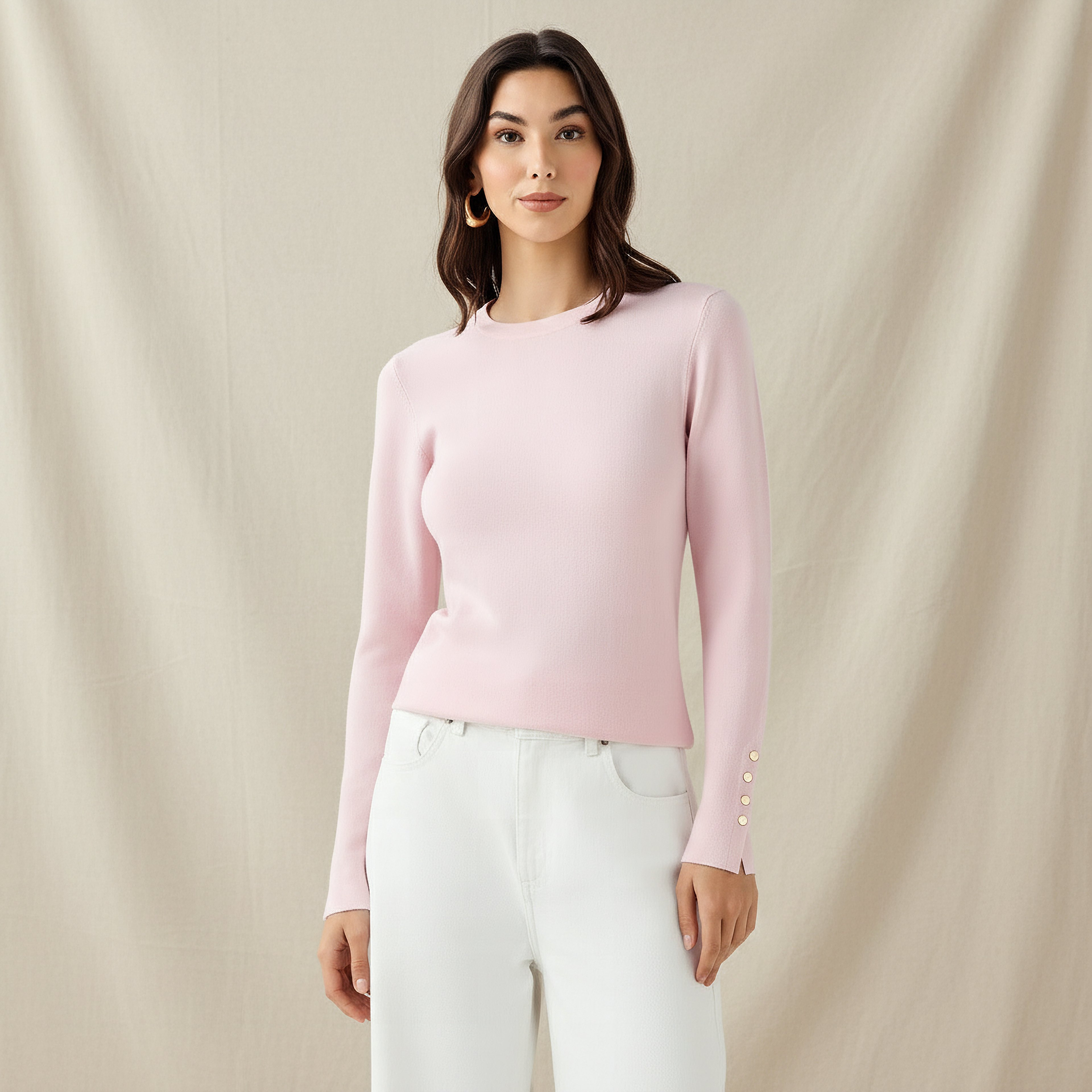 Regular Fit Crew Neck Sweater