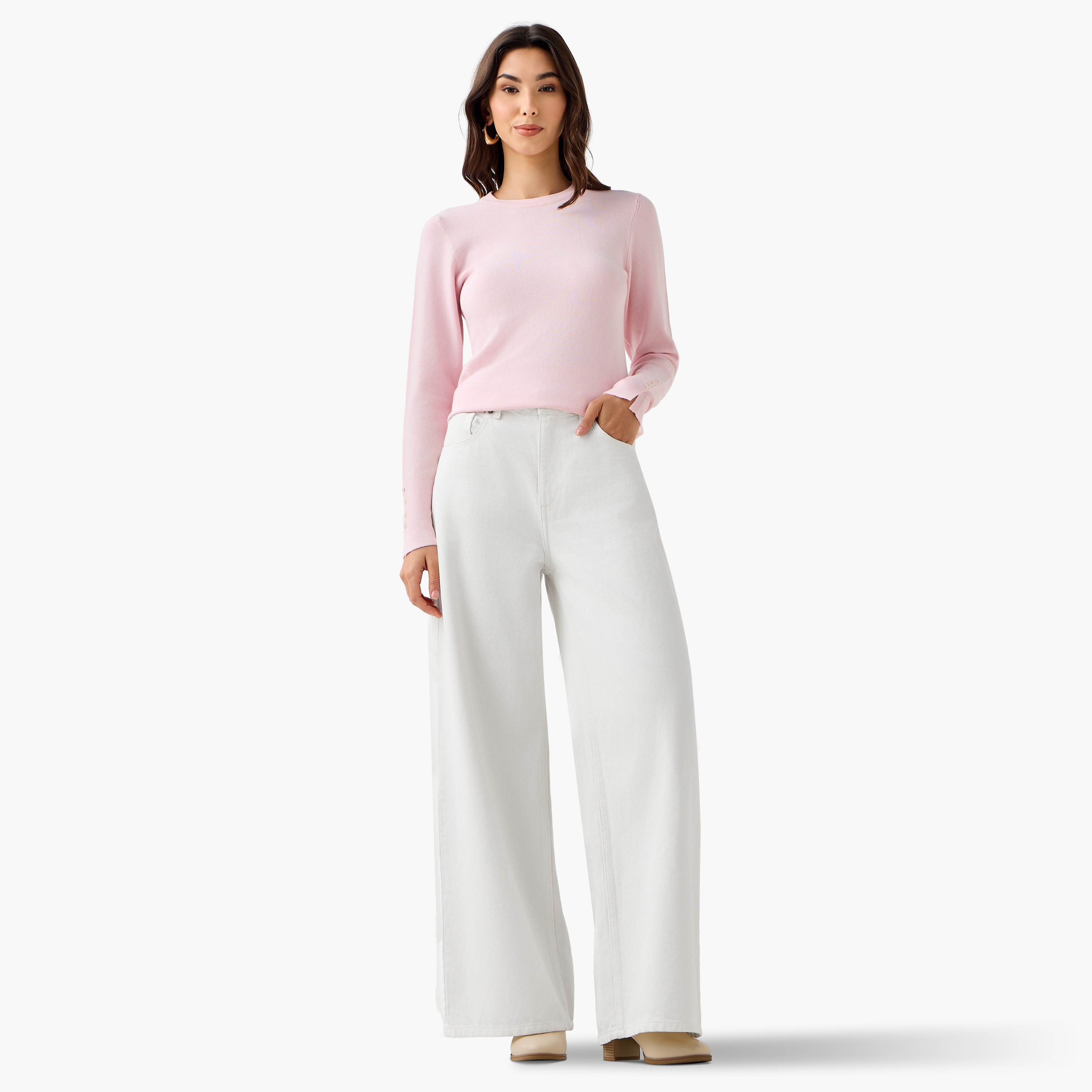 Regular Fit Crew Neck Sweater