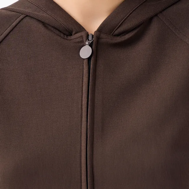 Hoodie with Ribbed Design – image 4