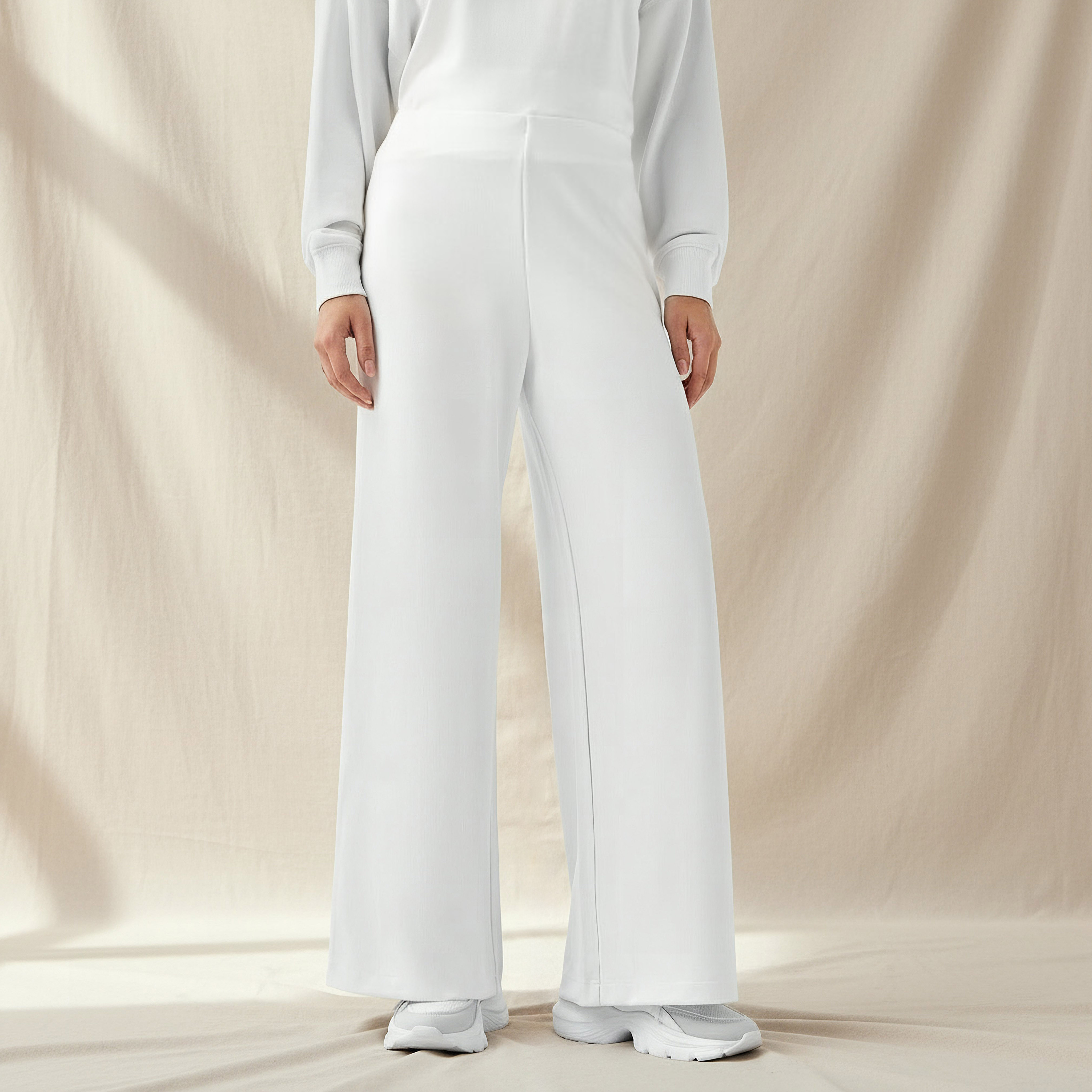 Flexi Waist Modal Blend Wide Leg Pants