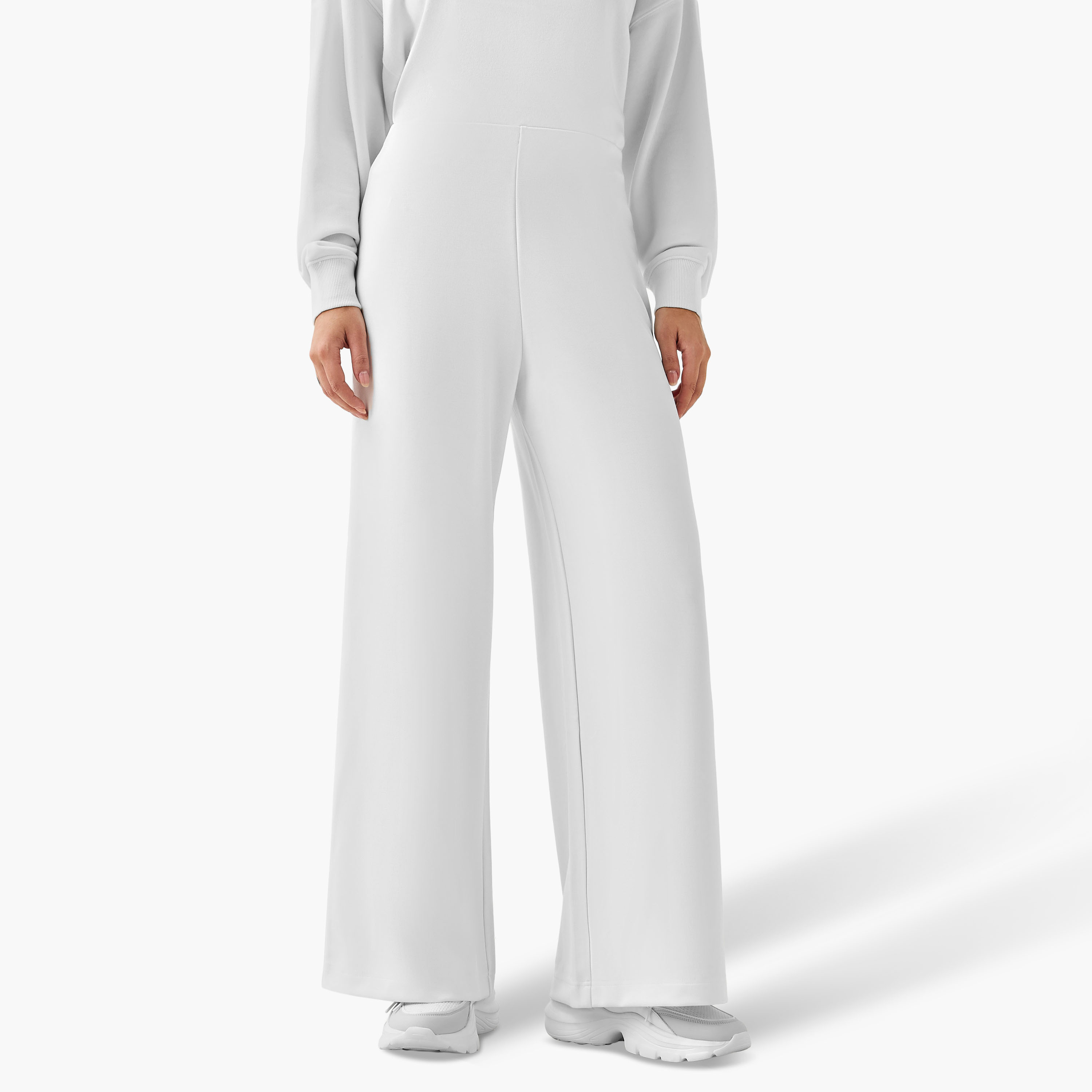 Flexi Waist Modal Blend Wide Leg Pants
