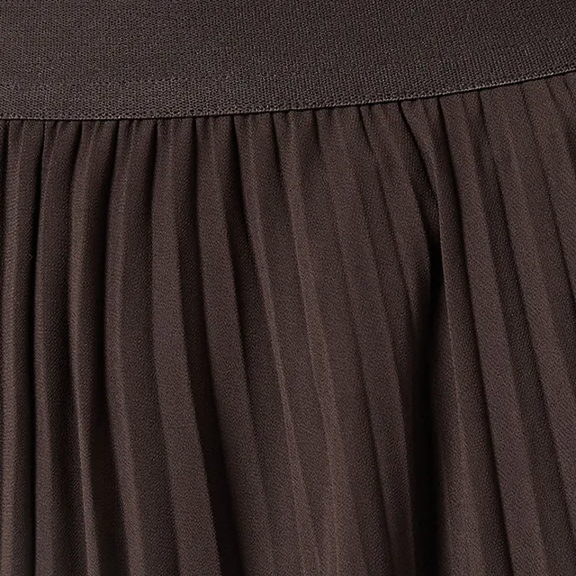 Splash Basics Midi Skirt with Pleated Design – image 2