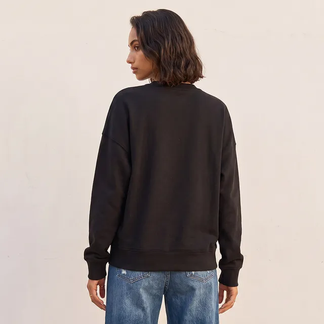 Splash Basic Sweatshirt with Drop Shoulder – image 4