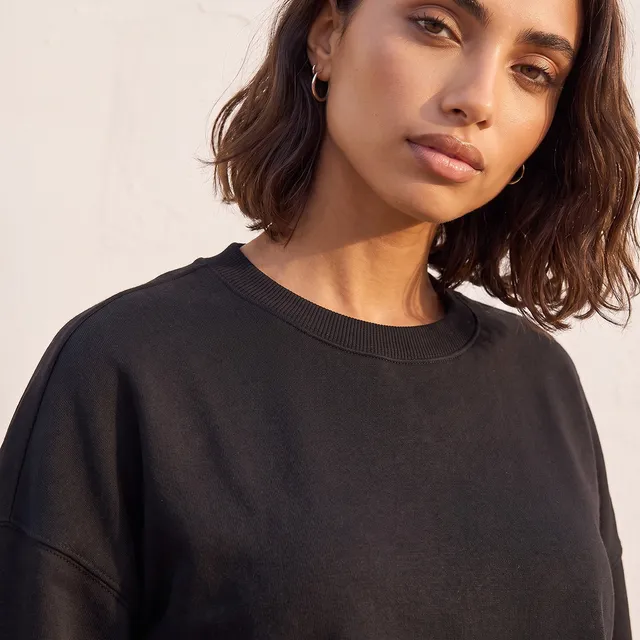 Splash Basic Sweatshirt with Drop Shoulder – image 5