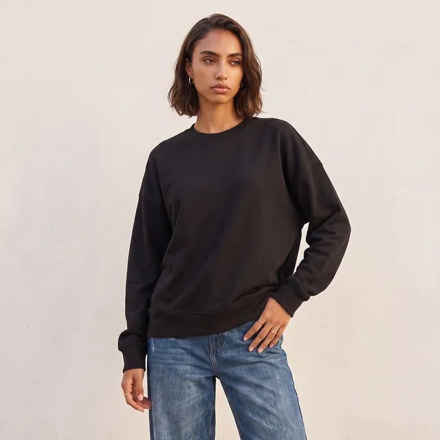 Splash Basic Sweatshirt with Drop Shoulder – image 6