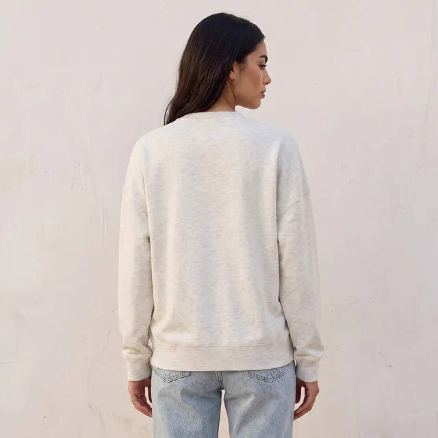 Splash Basic Sweatshirt with Drop Shoulder – image 3