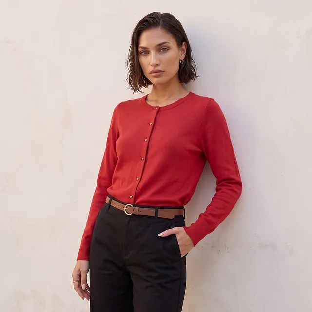 Splash Basics Textured Cardigan – image 2