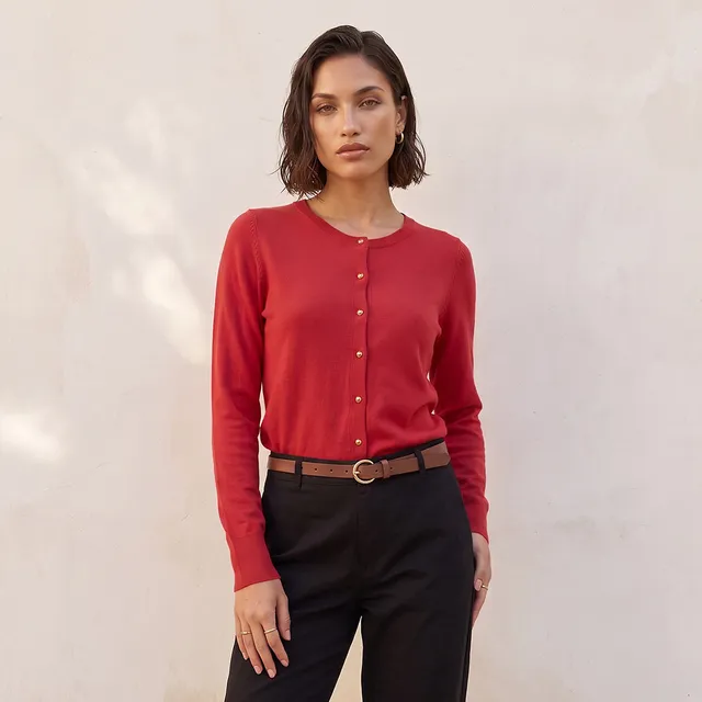 Splash Basics Textured Cardigan – image 5