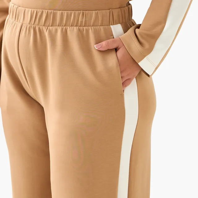 Ulla Popken Tape Detail Wide Leg Pants – image 5
