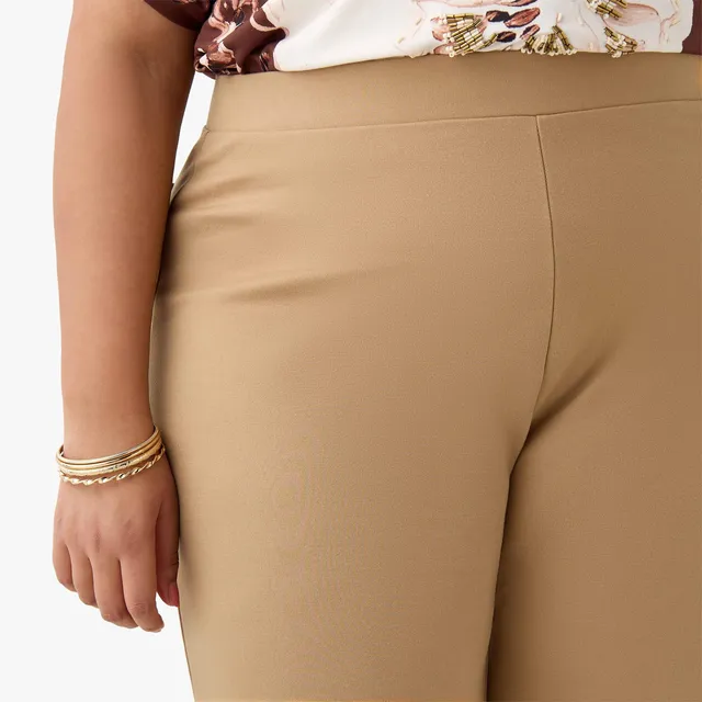 Ulla Popken Straight Fit Ponte Trousers – image 5
