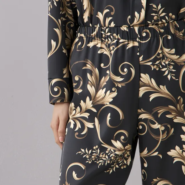 Co-ord Set with Shirt & Wide Leg Pants – image 5