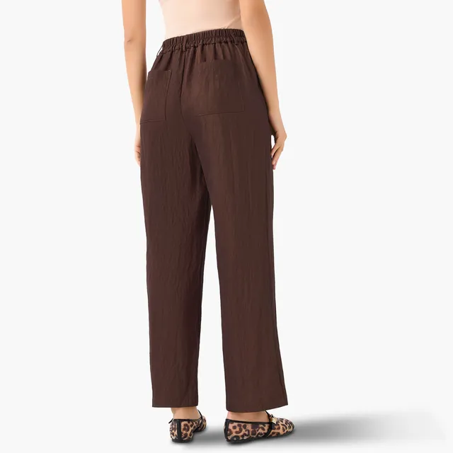 Pleated Wide-Leg Trousers – image 4
