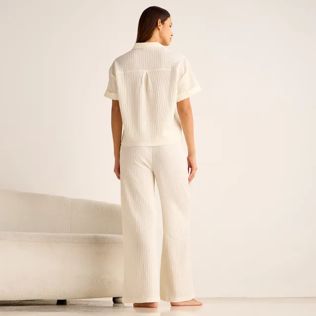 Coord Set Shirt & Wide Leg Pants – image 4