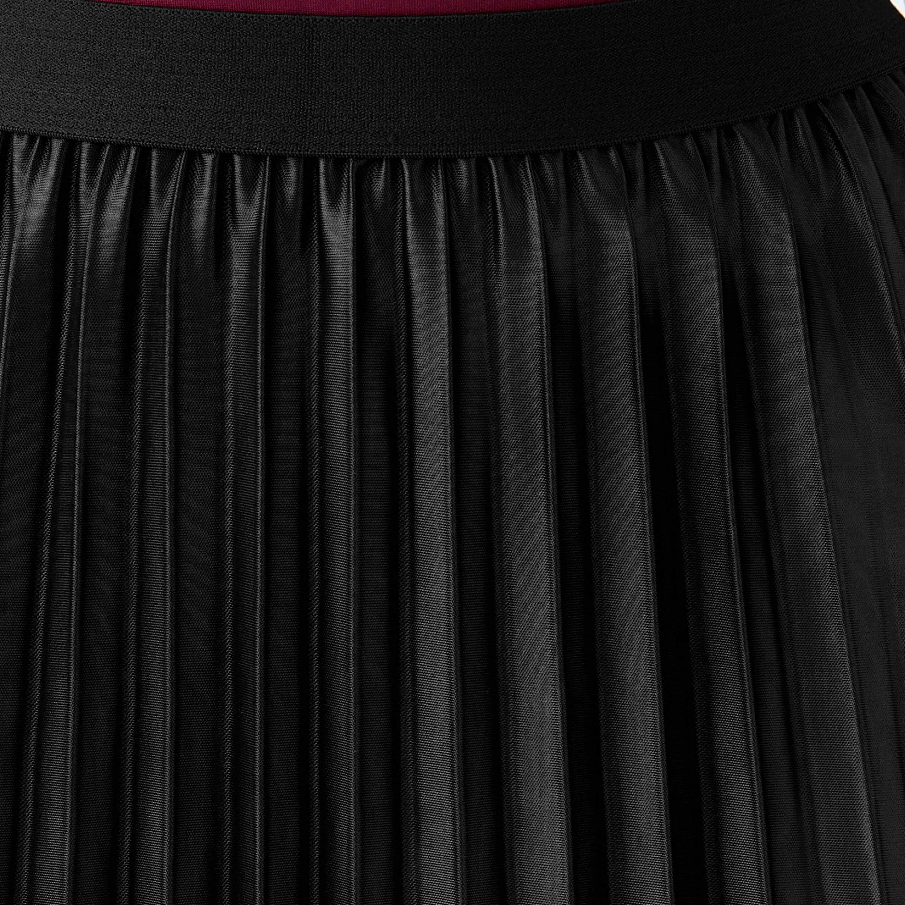 Pleated Midi Skirt