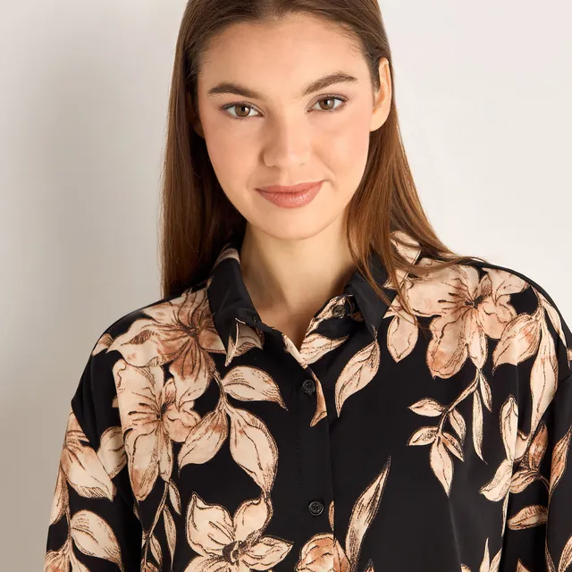 Pyjama Set Button-Down Shirt Trousers – image 6