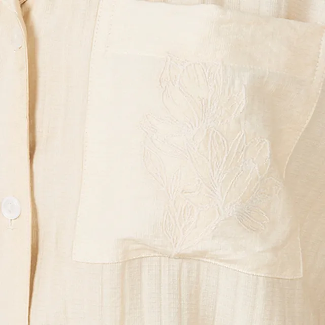 Splash Fav Viscose Textured Shirt and Pyjama Set – image 8